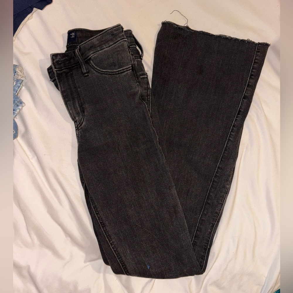Black Hollister Flare Jeans
